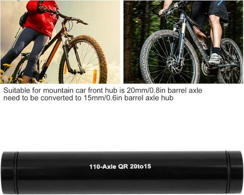 إطلاق سريع من خلال محول محور المحور، 20 مم إلى 15 مم شوكة أمامية للدراجة الجبلية (110 مم) in Kuwait