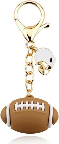 Sports Gifts 3D Ball Keychain Bag Charms for Backpacks Boys Girls Birthday Gifts for Sports Lovers Accessories in Saudi Arabia