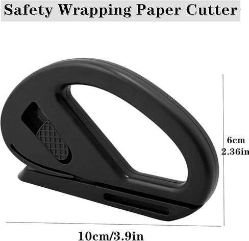 YVPSI 3pcs Wrapping Paper Cutter Safety Vinyl Film Cutting Knife Sliding Gift Wrap Cutter Tool Car Wraps Knife for Craft Making Window Tint Thick Large Rolls in Saudi Arabia
