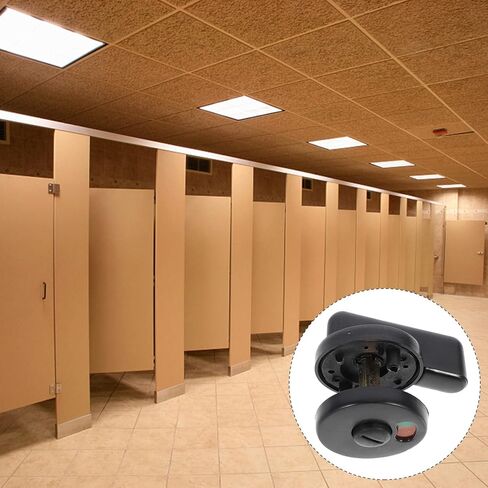 TEHAUX 5pcs Public Toilet Door Lock Privacy Indicator Locks for Restrooms Airports Shopping Malls and Offices Rotatable Handle for Clean Public Facilities in Saudi Arabia