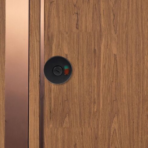 TEHAUX 5pcs Public Toilet Door Lock Privacy Indicator Locks for Restrooms Airports Shopping Malls and Offices Rotatable Handle for Clean Public Facilities in Saudi Arabia