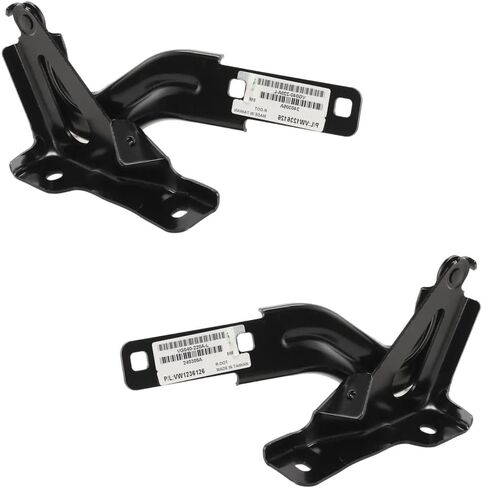 Rareelectrical New Pair of Hood Hinge Compatible with Volkswagen Beetle R-Line Se 4 Cyl 2.0L Beetle Se 4 Cyl 2.0L 2012-2019 By Vw1236126 Vw1236125 5C5823301a 5C5823302a in Saudi Arabia