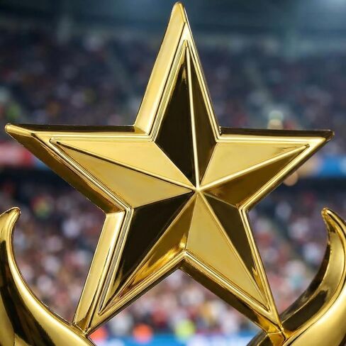 جائزة BESPORTBLE للنجوم مقاس 11 بوصة، جوائز ذهبية معدنية للمسابقات الرياضية، والفعاليات المدرسية وتقدير الشركات، وجوائز الفائز البلاستيكية المتينة للأطفال والكبار in Kuwait