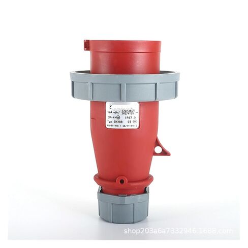 5P 16A 6H 415v IP67 Mobile Industrial Plug Waterproof and dustproof Stage Lighting Data Center Matching in Saudi Arabia