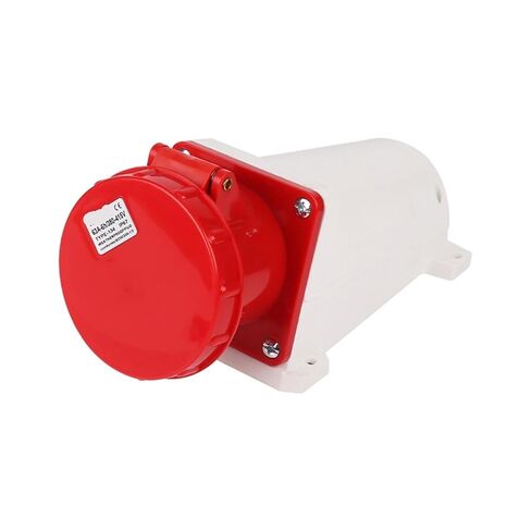Industrial Plug 16/32A Aviation seat Waterproof 380V3/4/5 core Three-Phase Four-Wire Exposed Socket(1133 Hole 16A Solid) in Saudi Arabia
