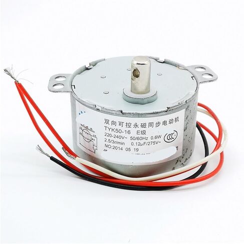 Diameter 48.8mm 50KTYZ Synchronous Motor 220V 2.5RPM 0.6W AC Low Noise in Saudi Arabia