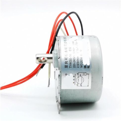 Diameter 48.8mm 50KTYZ Synchronous Motor 220V 2.5RPM 0.6W AC Low Noise in Saudi Arabia