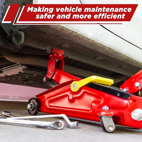 Zhehao 4 Pcs Universal Aluminum Grooved Magnetic Jack Pad Bulk Punk Pinch Weld Jacking Adapter Frame Rail Protector Slotted Magnetic Jack Pad for Car SUV Truck Change Repair Tires Oil Change, Red in Saudi Arabia