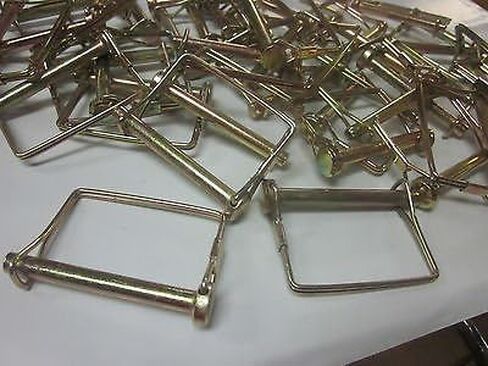 ~ 50 ~ SQUARE 5/16" X 3" CANOPY PTO PINS CAMPER AWNING TRAILER HITCH HOOK PIN in Kuwait