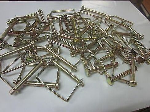 ~ 50 ~ SQUARE 5/16" X 3" CANOPY PTO PINS CAMPER AWNING TRAILER HITCH HOOK PIN in Kuwait