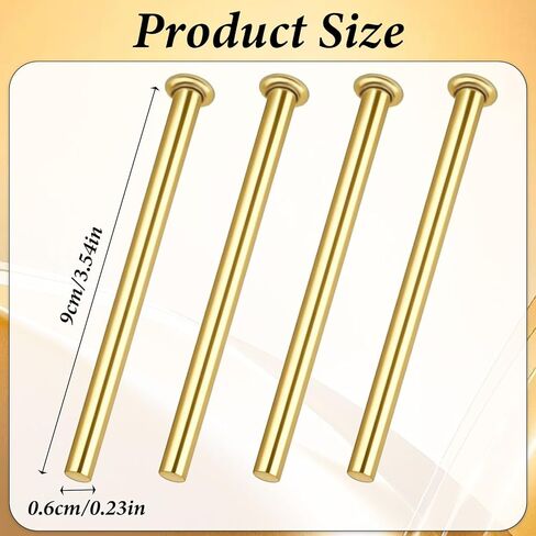 4PCS Door Hinge Pins, 3.5 inch Interior Door Hinge Pins Interior Hinges Security Pin for Replacing Internal Safety Devices Self Closing Doors in Saudi Arabia