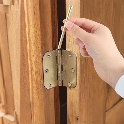 4PCS Door Hinge Pins, 3.5 inch Interior Door Hinge Pins Interior Hinges Security Pin for Replacing Internal Safety Devices Self Closing Doors in Saudi Arabia