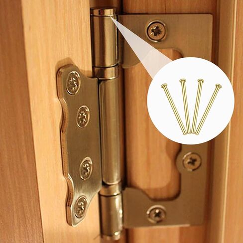 4PCS Door Hinge Pins, 3.5 inch Interior Door Hinge Pins Interior Hinges Security Pin for Replacing Internal Safety Devices Self Closing Doors in Saudi Arabia