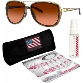 نظارة شمسية أوكلي سبليت تايم OO4129 على شكل طيار مع مجموعة النظارات الرسمية in Kuwait