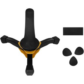 حامل كلارينيت قابل للطي من Holibanna مع قاعدة ثلاثية الأرجل، حامل ساكسفون ومزمار محمول لآلات الرياح، ملحق آلة موسيقية مدمجة وخفيفة الوزن للعروض in Kuwait