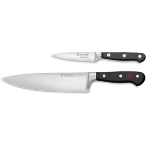 WÜSTHOF Classic 2-Piece Chef's Knife Set, Black in Kuwait