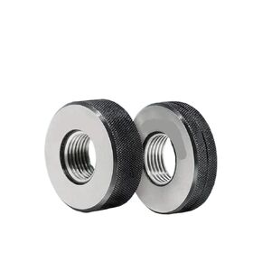 1 Set (1 Pass Gauge + Stop Gauge) 6g Non-Standard Left-Hand Metric fine-Tooth Thread Ring M2-M34(M12X1.0-6g LH T Z) in Kuwait