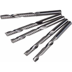 5 قطعة كربيد التنغستن واحد فلوت نهاية المطاحن دوامة راوتر مطحنة أدوات القطع-4 مللي متر × 32 مللي متر in Kuwait