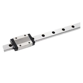 1 Linear Guide + 1 MGN9C Black Stainless Steel Slide MGN9 100-550mm(200mm) in Kuwait
