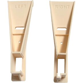 Drawer Guide Mounting Bracket for Kitchen, Bathroom, Hanging Drawer Rail Bracket, 1 Left & 1 Right Bracket in Saudi Arabia