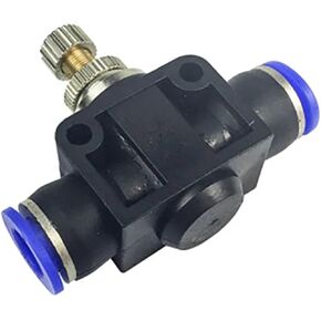 1 قطعة LSA4/LSA6/LSA8/LSA10/LSA12 موصل سريع منظم ضغط الأنابيب خنق صمام ضاغط الملحقات تركيبات هوائية (LSA10) in Kuwait