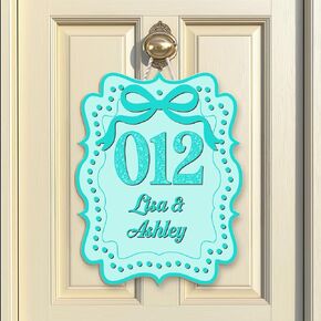 Personalized Chinoiserie Coquette Bow Dorm Door Sign – Custom Vintage Floral College Room Plaque – Groovy Roommate Gift & Welcome Decor (d137) in Saudi Arabia