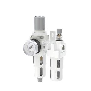 هوائي FRL منظم فلتر الهواء نوع الداهن ضغط الهواء أداة ملحق استنزاف السيارات AC2010 AC3010 AC4010 (AC4010-06D) in Kuwait