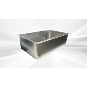 مقلاة انسكاب المياه لطاولة البخار التجارية، من الفولاذ المقاوم للصدأ ETL، عبوة من 3 قطع. in Kuwait