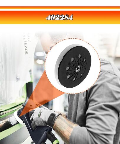 492284 D125 (5 بوصة) وسادة الصنفرة الصلبة تناسب ماكينة الصنفرة Festool ETS/EC125، استبدل 492284 (مع برغي) in Kuwait