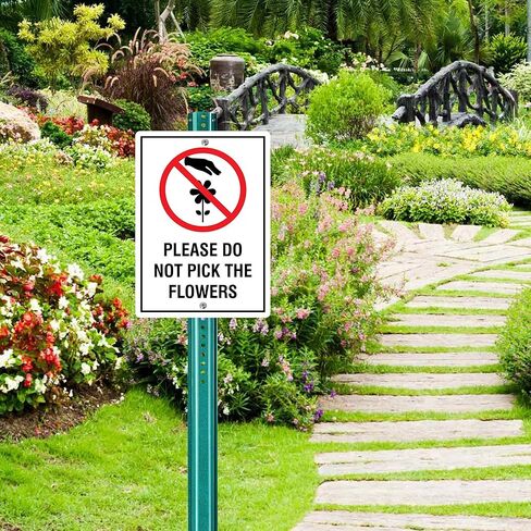 1 Pack u-Channel Sign Post, Medium Weight | 6'' Tall Baked Enamel Steel Post for Gardens, Farms, Parking Lots & Traffic Control, Rust-Resistant, Heavy Duty, Easy to Install in Saudi Arabia