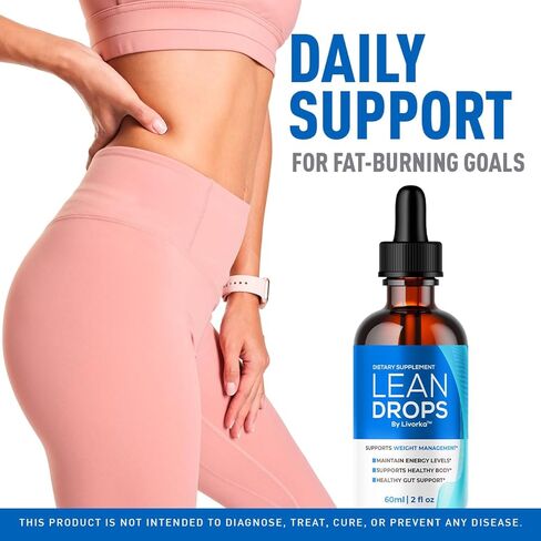 Lean Drops – Official LeanDrops Liquid Formula, Original Lean Drops Supplement All Natural Premium Advanced Formula, Leandrops Support for Overall Wellness and Support Health, 1 Bottle for 1 Month in Saudi Arabia