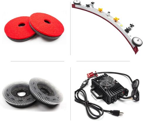 ماكينة تنظيف الأرضيات للركوب SM860، فرشتان مزدوجتان مقاس 17 بوصة، إنتاجية تبلغ 80,000 قدم مربع في الساعة، ومحلول سعة 34.3 جالونًا وخزانات استرداد سعة 37 جالونًا، ومنظف أرضيات تجاري يعمل بالبطارية in Kuwait