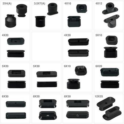 1pcs High-Strength Pneumatic Vacuum Suction Cup PWG Series Rectangular/Oval Industrial Sucker Gripper Pad(5 30,Whtie) in Saudi Arabia