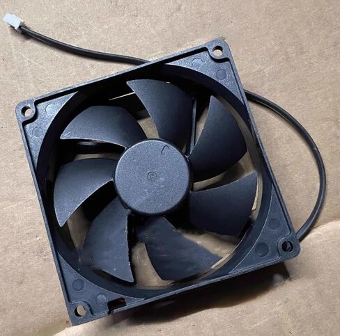 CHA9212RL-25B DC 12V 0.10A 92x92x25mm مروحة تبريد بسلكين in Saudi Arabia