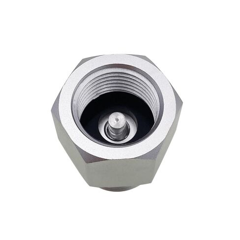Convertor Female CGA320 to Male W21.8-14 CO2 Cylinder Canister Tank Regulator Adapter for Aquarium,Homebrew Beer in Saudi Arabia