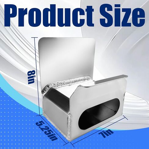 7"×5.25"×8" Aluminum Air Hose Hanger Wall Mount Holder Hook Storage Shelf Cord Cable Hoses Holder Suitable for Trailer Shop Garage Automotive Accessory in Saudi Arabia
