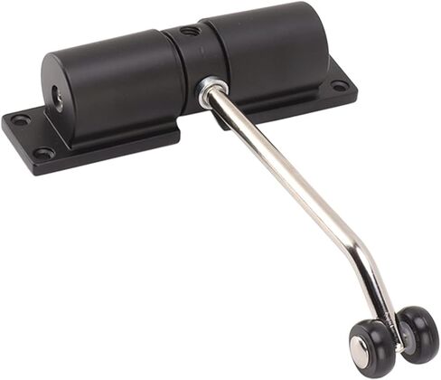 Keenso Automatic Door Closer Safe Quiet Aluminum Alloy Self Closing Spring Mechanism for Home Office Hotel Doors in Saudi Arabia