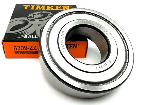TIMKEN 6309 ZZ C3 محمل كروي ذو أخدود عميق، معدني محمي 45X100X25 مم in Saudi Arabia