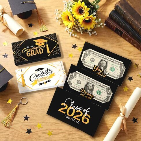 6 قطع بطاقات هدايا عيد الميلاد المالية لهدايا عيد الميلاد المفاجئة، كتيب مغلفات النقود لعيد الميلاد حامل بطاقات الهدايا النقدية، حاملي أموال عيد الميلاد لأفكار الهدايا النقدية in Kuwait