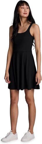 RBX Women's Active Dress, Super Soft Flirty Fit and Flare Quick Drying Stretch Jersey Knit Tank Dress with Pockets in Saudi Arabia