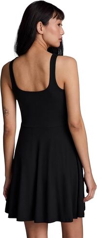 RBX Women's Active Dress, Super Soft Flirty Fit and Flare Quick Drying Stretch Jersey Knit Tank Dress with Pockets in Saudi Arabia