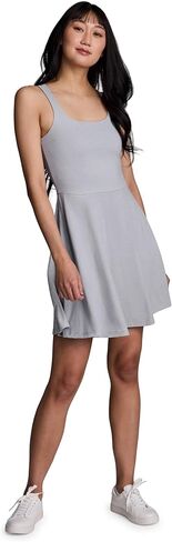RBX Women's Active Dress, Super Soft Flirty Fit and Flare Quick Drying Stretch Jersey Knit Tank Dress with Pockets in Saudi Arabia