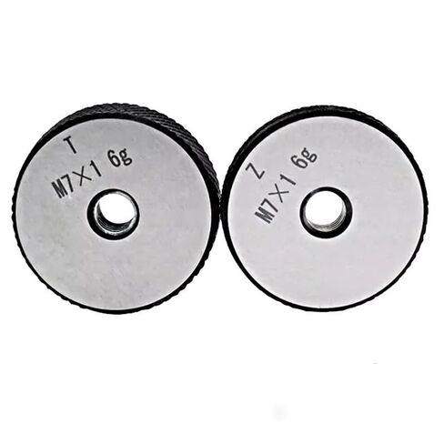 1 Set of Thread Ring Gauge Smooth 6g M0.8 .9 M1.6 M2 M20 - M100(M48X5 6g) in Saudi Arabia