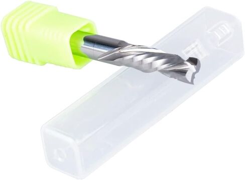 2 قطعة 6x22 مللي متر كربيد نهاية قاطعة الطاحونة حتى أسفل قطع اثنين المزامير دوامة أداة لآلة PCB النايلون الراتنج ABS الاكريليك الخشب الصلب in Kuwait