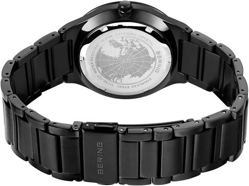 ساعة بيرينغ للرجال انالوج كوارتز كلاسيك كوليكشن بسوار ستانلس ستيل وكريستال الياقوت 11740-XXX in Kuwait