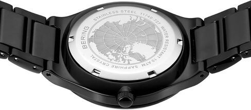 ساعة بيرينغ للرجال انالوج كوارتز كلاسيك كوليكشن بسوار ستانلس ستيل وكريستال الياقوت 11740-XXX in Kuwait