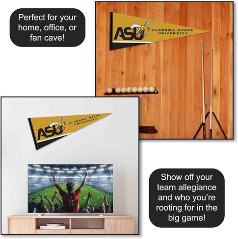 شركة College Flags & Banners Co. ولاية ألاباما هورنتس، شعار Wordmark، علم راية in Kuwait