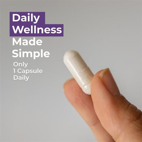 Neurogan NMN Supplement Capsules – Nicotinamide Adenine Dinucleotide Precursor Cellular Energy & Brain Focus Support – 500 mg High-Potency Nicotinamide Mononucleotide per Serving, 120 Count in Kuwait