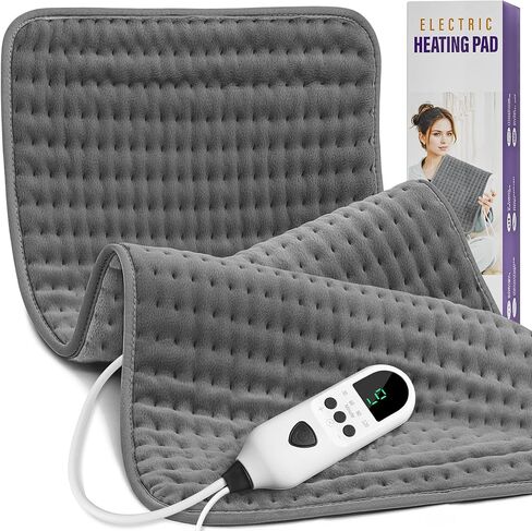 Heating Pad for Back 33"x17", Electric Heating Pads Large for Period Cramps Relief and Shoulder Pain, 9 Heat Settings, Machine Washable, Auto Shut Off, Birthday & Christmas Gifts for Women, Mom in Kuwait