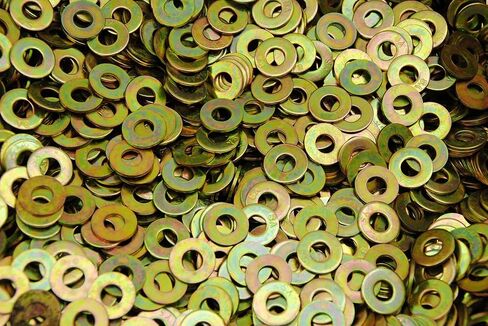 (1000) Hardened 1/4" USS Flat Washers - Grade 8 - Yellow Zinc Plated - Thru-Hard in Saudi Arabia